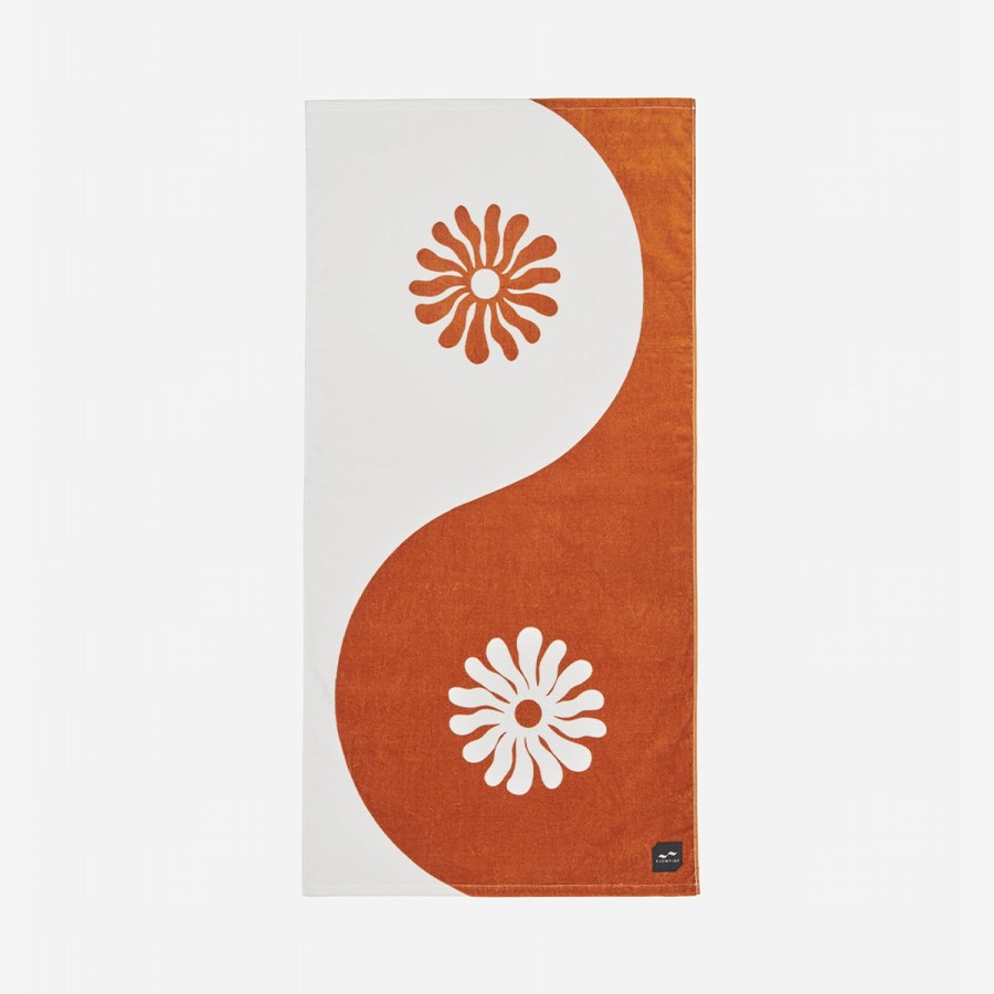 Towels Slowtide | Botanical Balance Beach Towel - Brush