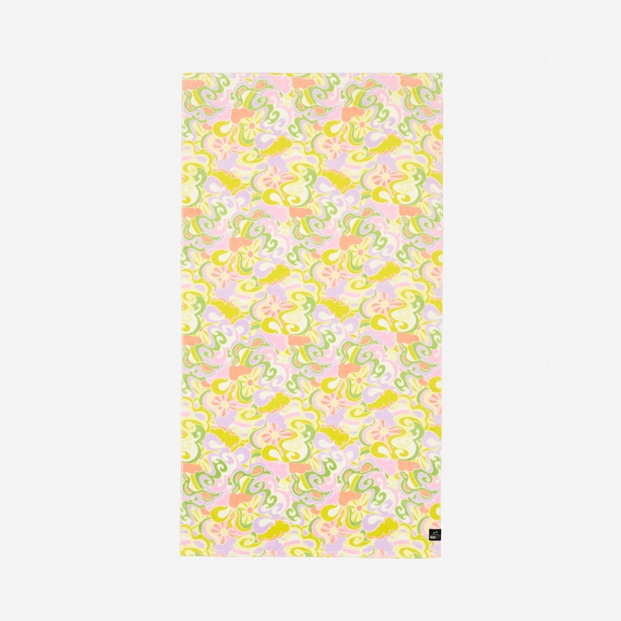 Towels Slowtide | Psychedelic Sunshine Beach Towel