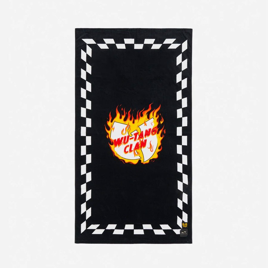 Towels Slowtide | Blocks On Fire Beach Towel